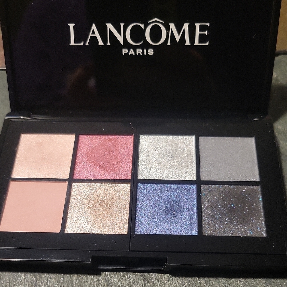 Lancome Paris Eyeshadow Palette - Pink, Silver, Blue, Gray